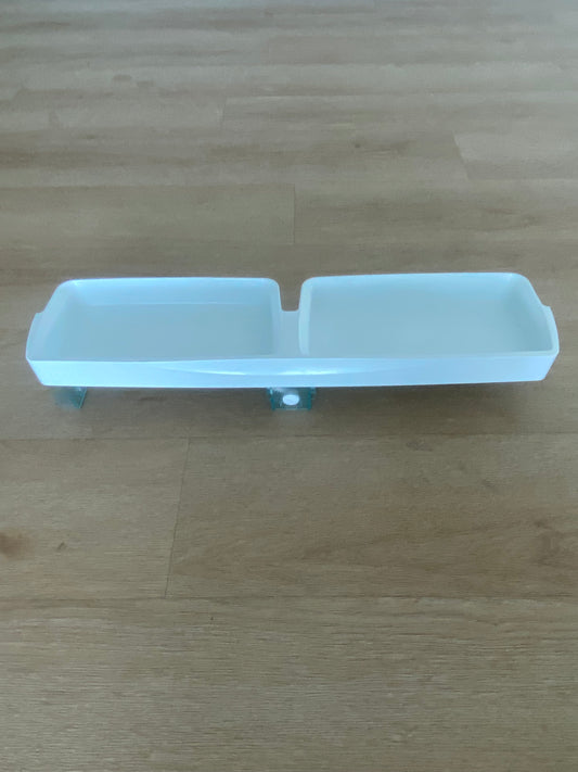 1453102 1441798 Westinghouse fridge door double dairy shelf bin tray insert guard