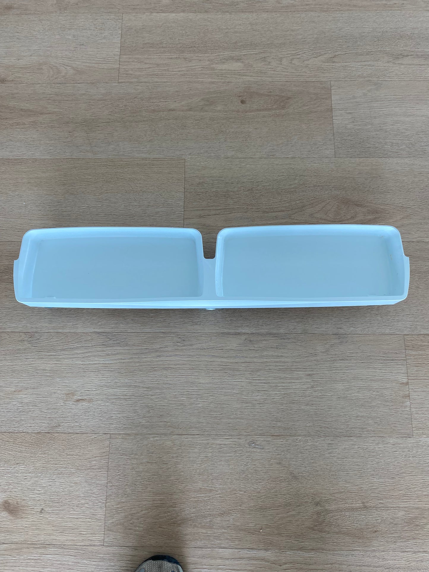 1441797 Westinghouse fridge door double dairy shelf bin tray insert guard