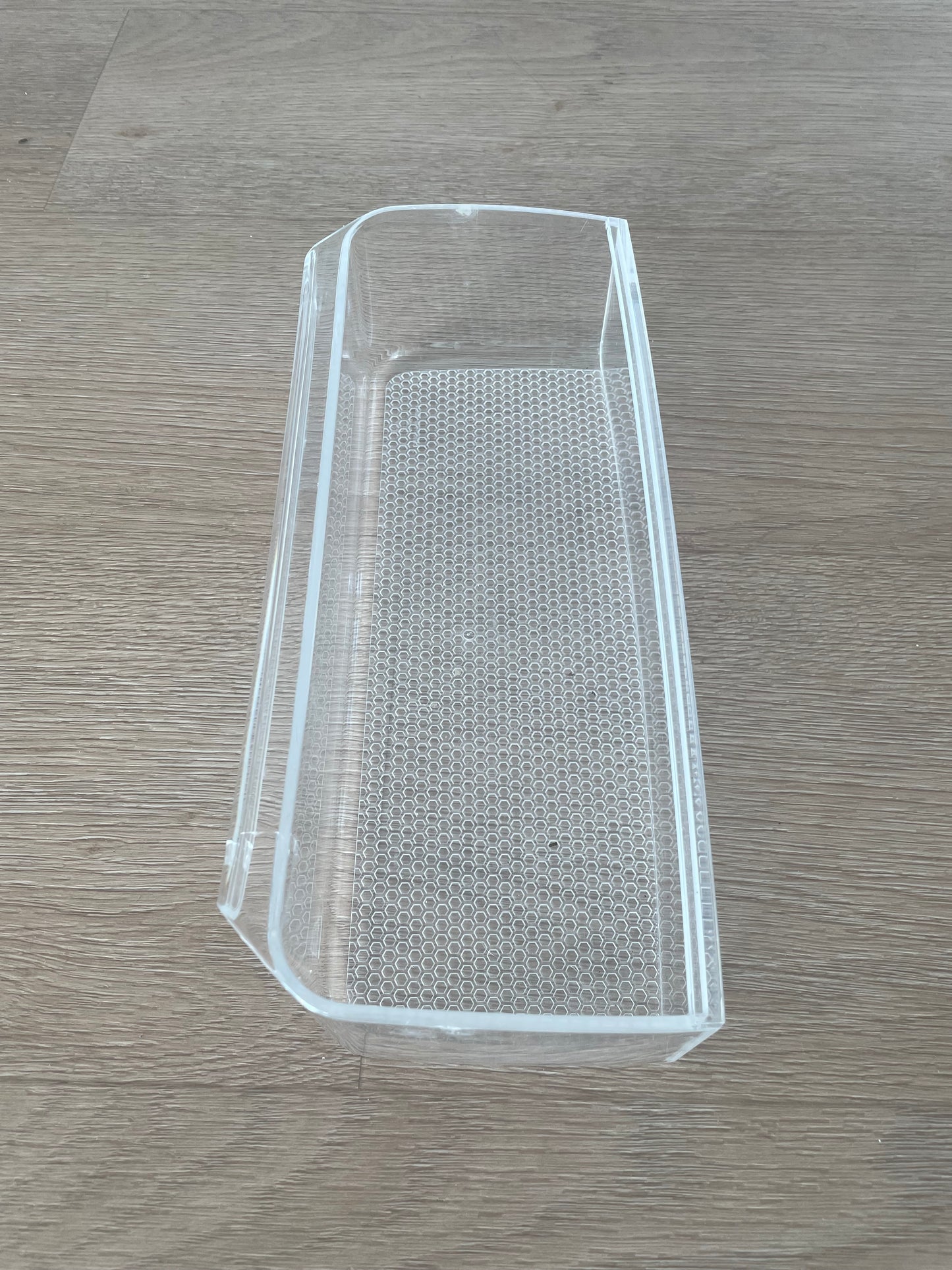 890152416 Westinghouse side by side fridge UPPER FREEZER DOOR SHELF bin guard insert tray