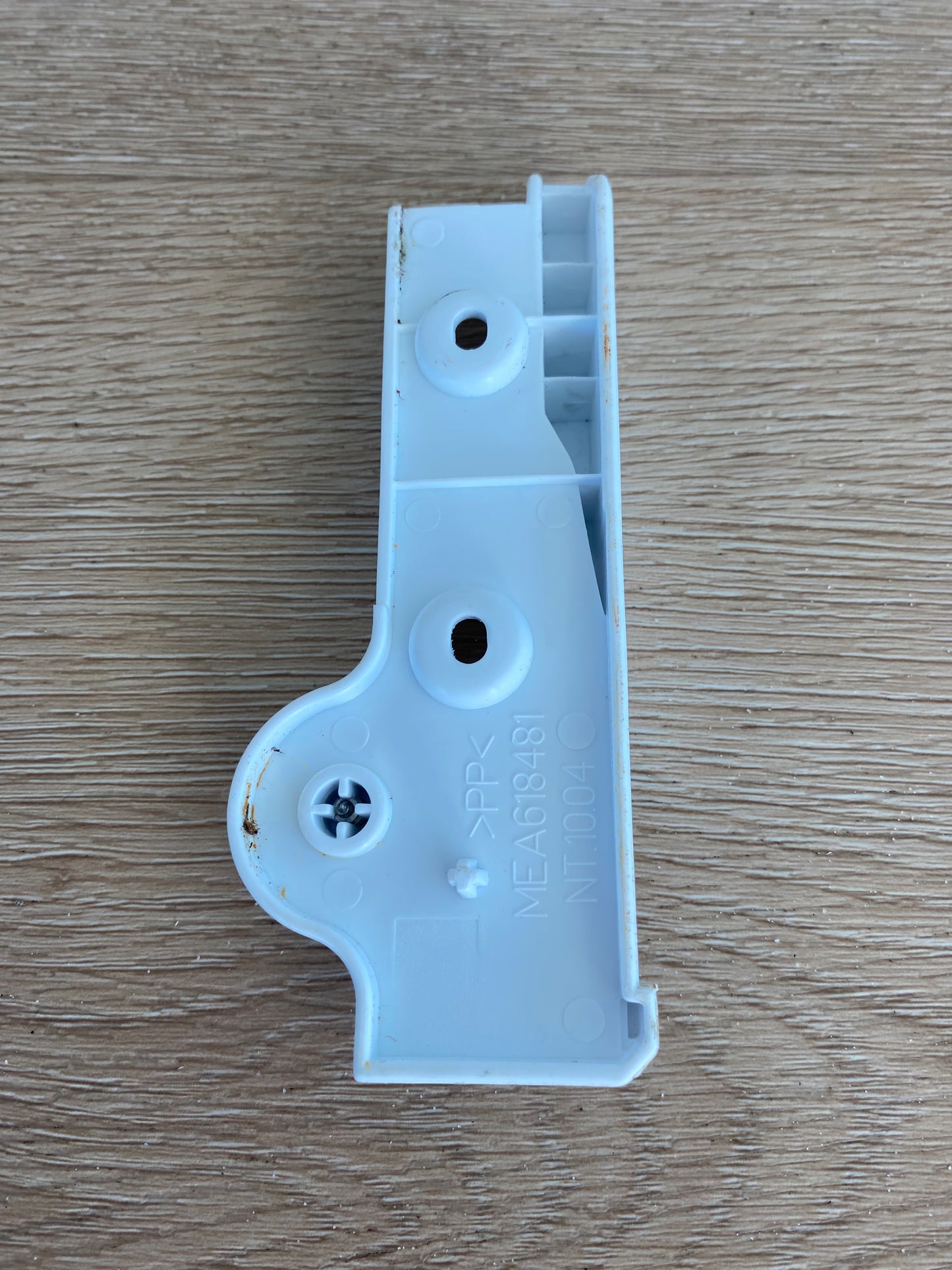 MEA618481 AEC32201402 177B LG FRIDGE COMPARTMENT UPPER LEFT hand side top LHS LH crisper vegetable drawer guide rail runner