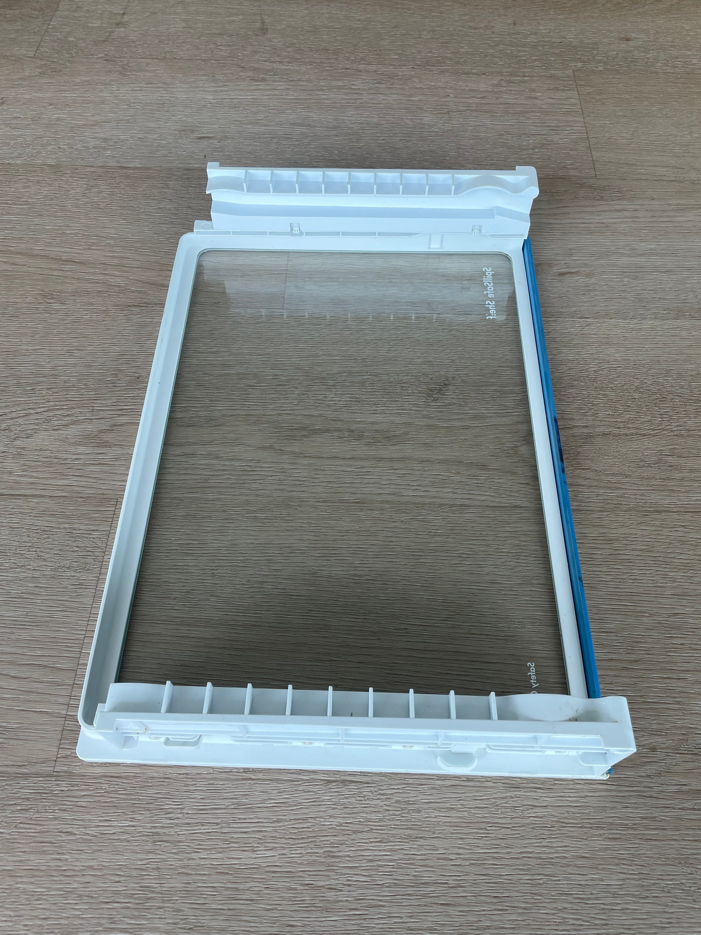 890141806 4055879987 Westinghouse side by side fridge top upper crisper cover glass shelf