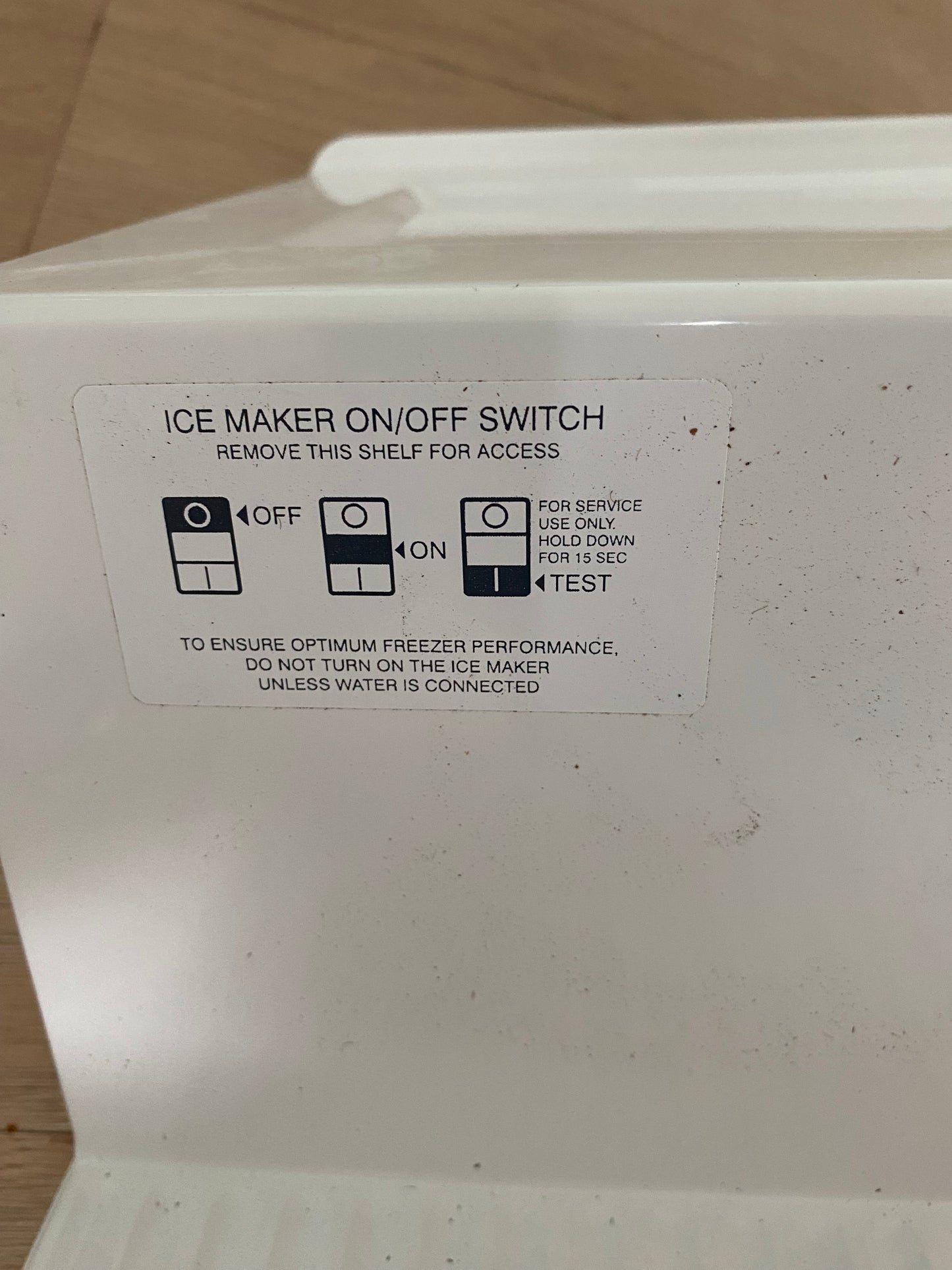 1453110 1449382 241504501 1170730 241691701 Westinghouse Frigidaire fridge freezer ice cream shelf assembly bucket auger cover FITS WSE6070 WSE6970
