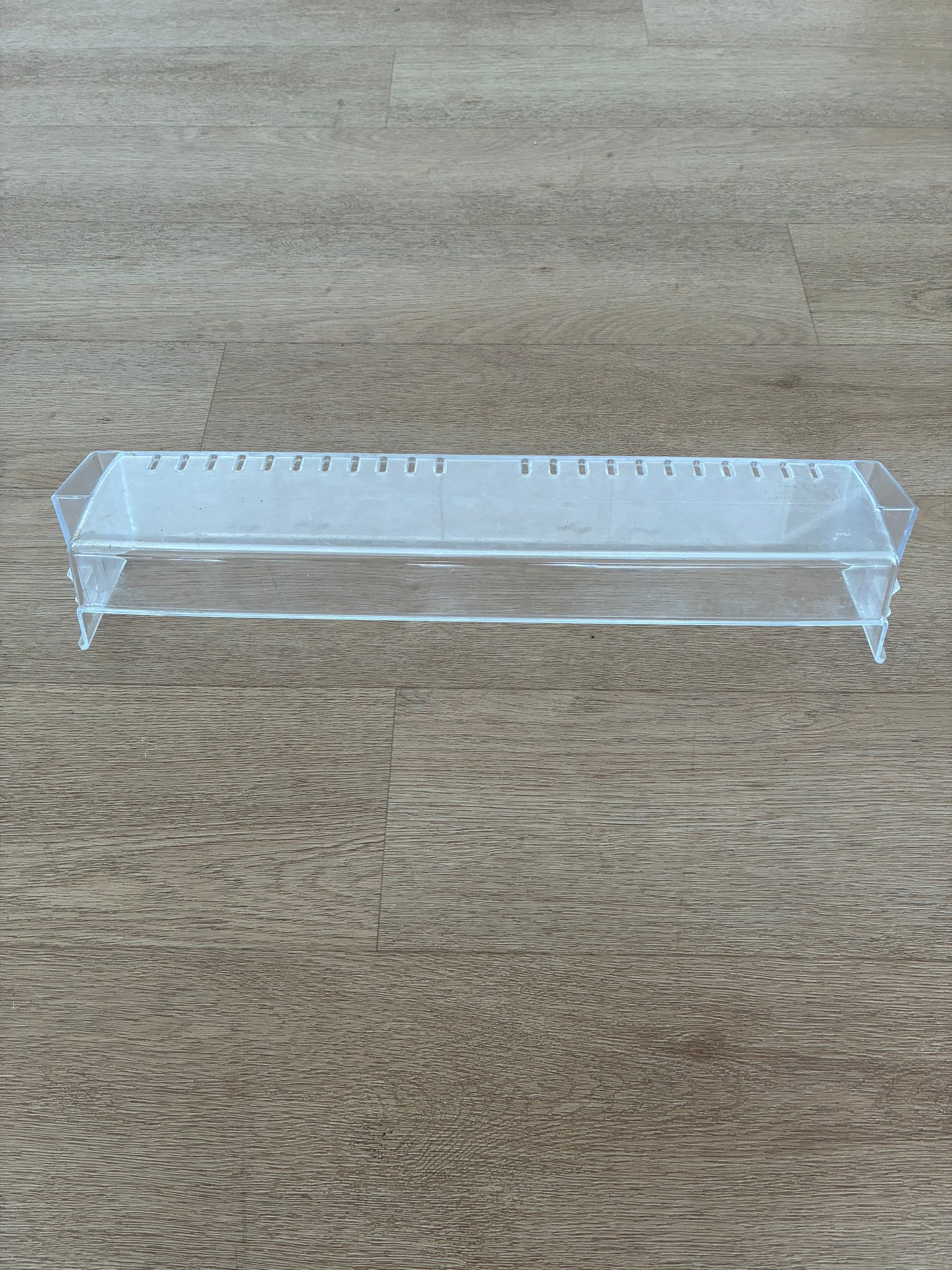 1441784 1448037 Electrolux Kelvinator Simpson fridge door full width upper condiment shallow bin shelf tray insert guard
