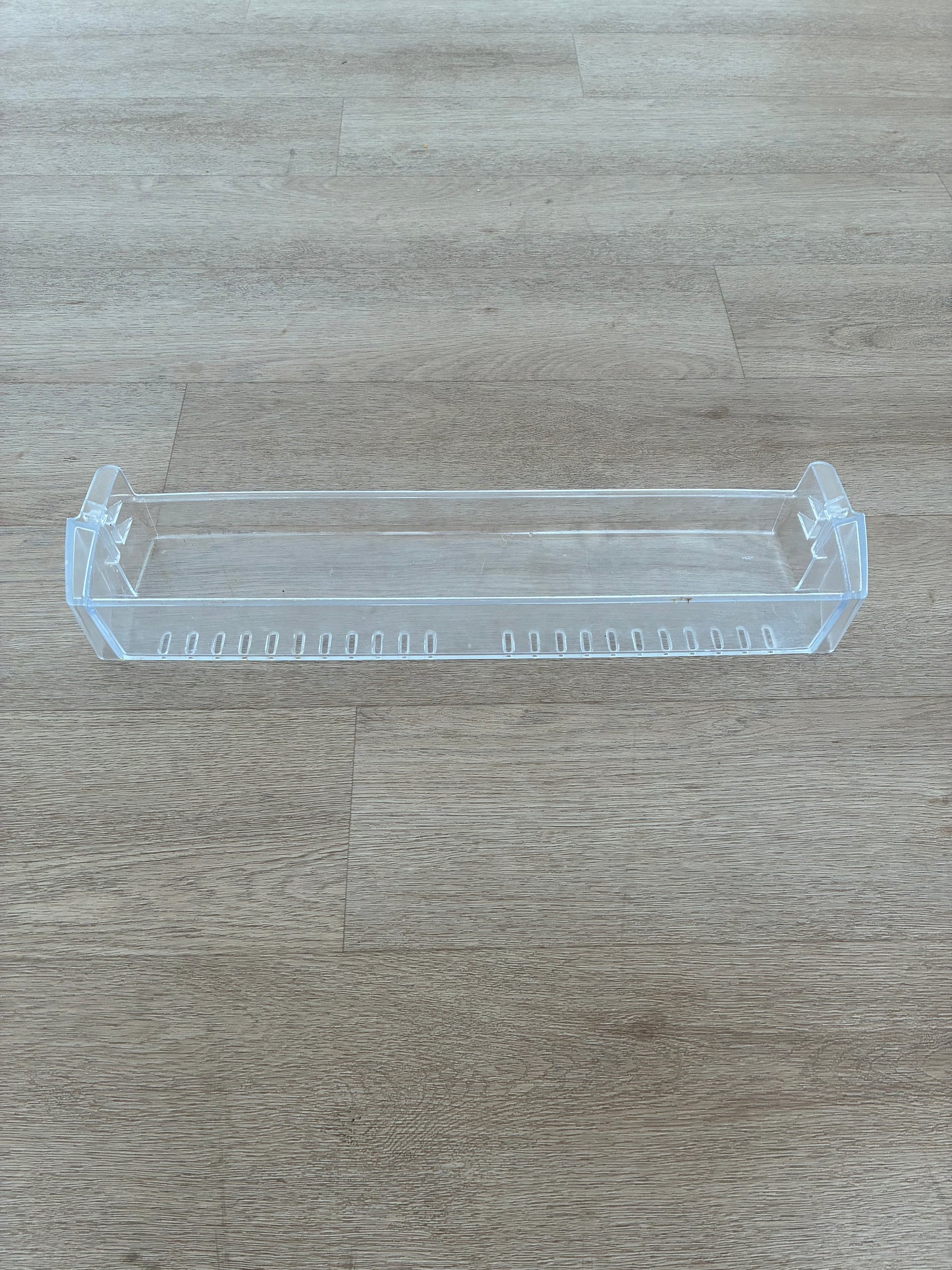 1441784 1448037 Electrolux Kelvinator Simpson fridge door full width upper condiment shallow bin shelf tray insert guard