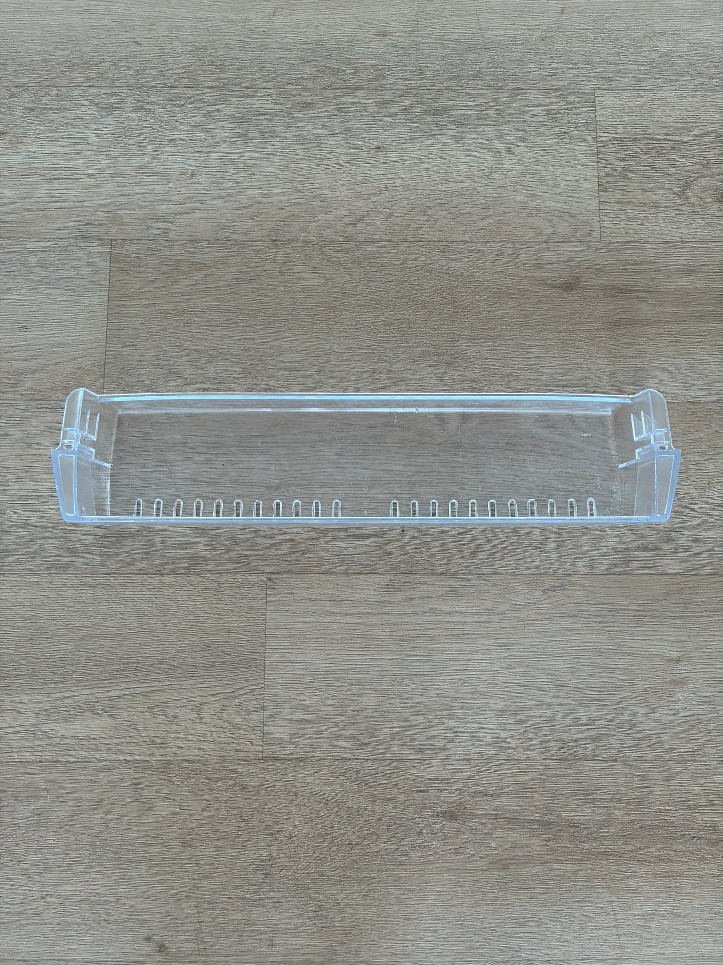 1441784 1448037 Electrolux Kelvinator Simpson fridge door full width upper condiment shallow bin shelf tray insert guard