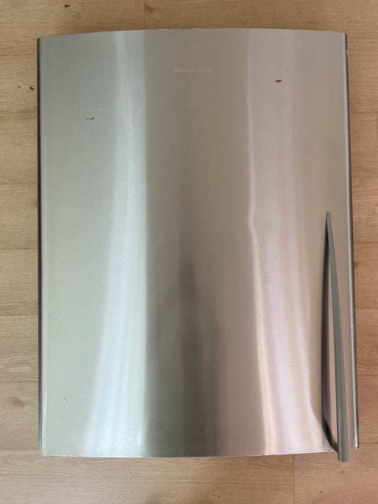 312157P Fisher & Paykel stainless steel fridge door LHS LH left hand side hinge