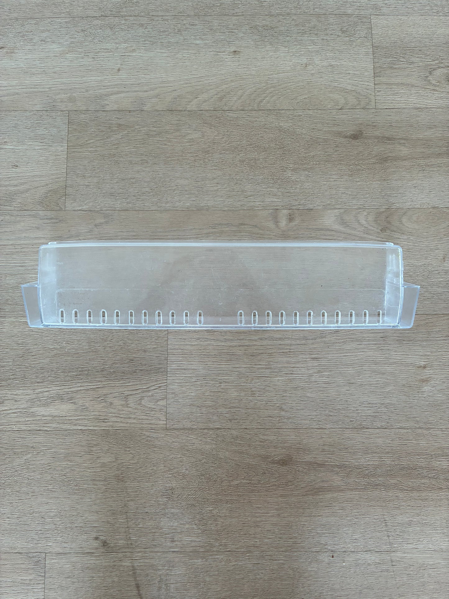 1441784 1448037 Electrolux Kelvinator Simpson fridge door full width upper condiment shallow bin shelf tray insert guard