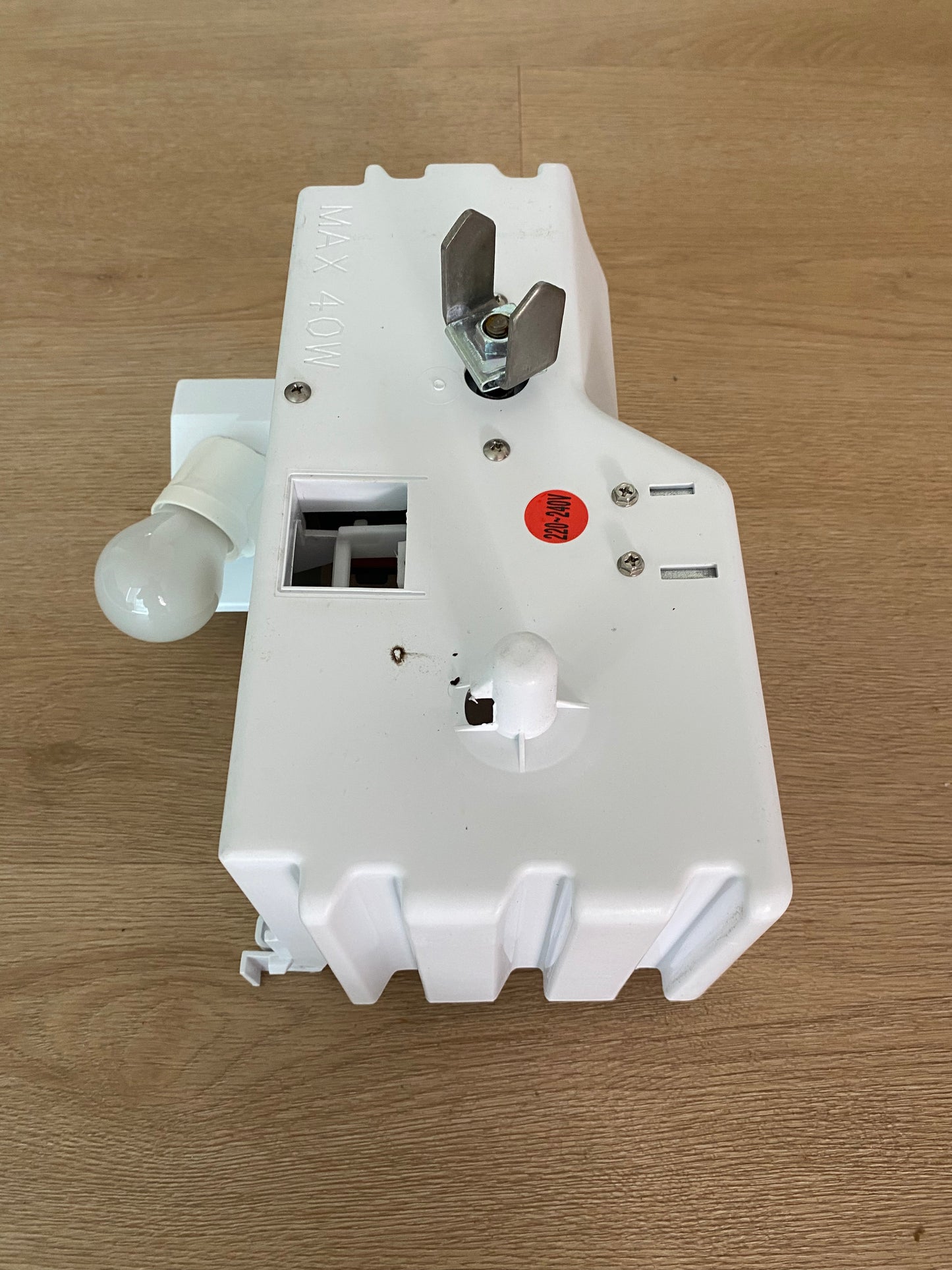 DA97-05068E Samsung Fridge Freezer ice maker bucket auger motor case assembly - LIGHT BULB