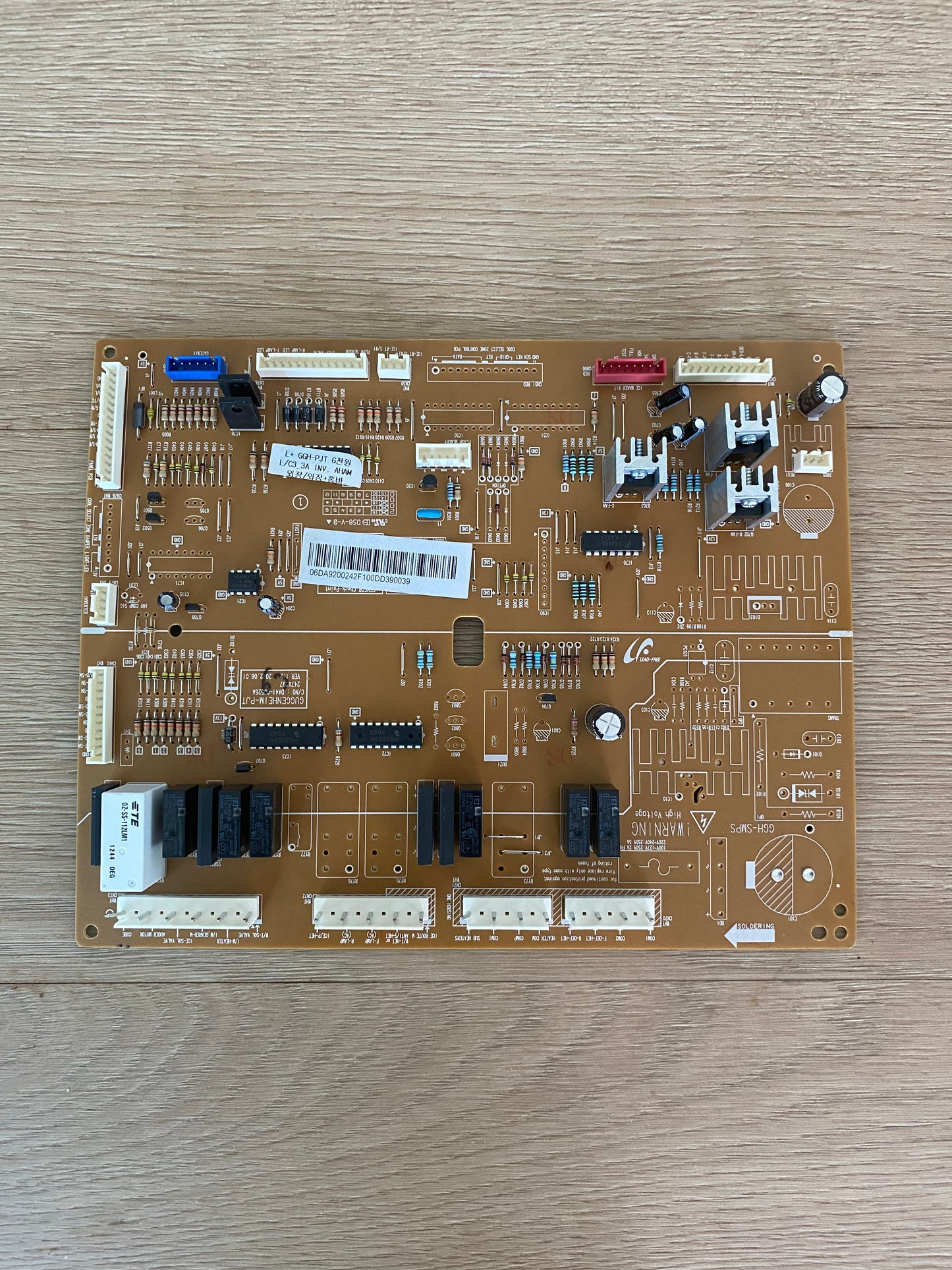 DA41-00526A DA92-00242C DA92-00244F VER 1.2 1.3 Samsung fridge freezer main power board PCA PCB FITS SRS684GDHSS