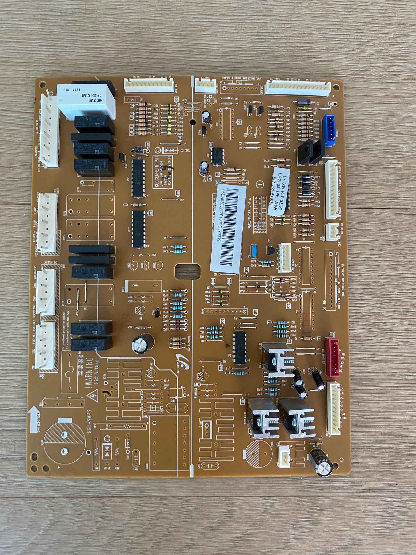 DA41-00526A DA92-00242C DA92-00244F VER 1.2 1.3 Samsung fridge freezer main power board PCA PCB FITS SRS684GDHSS