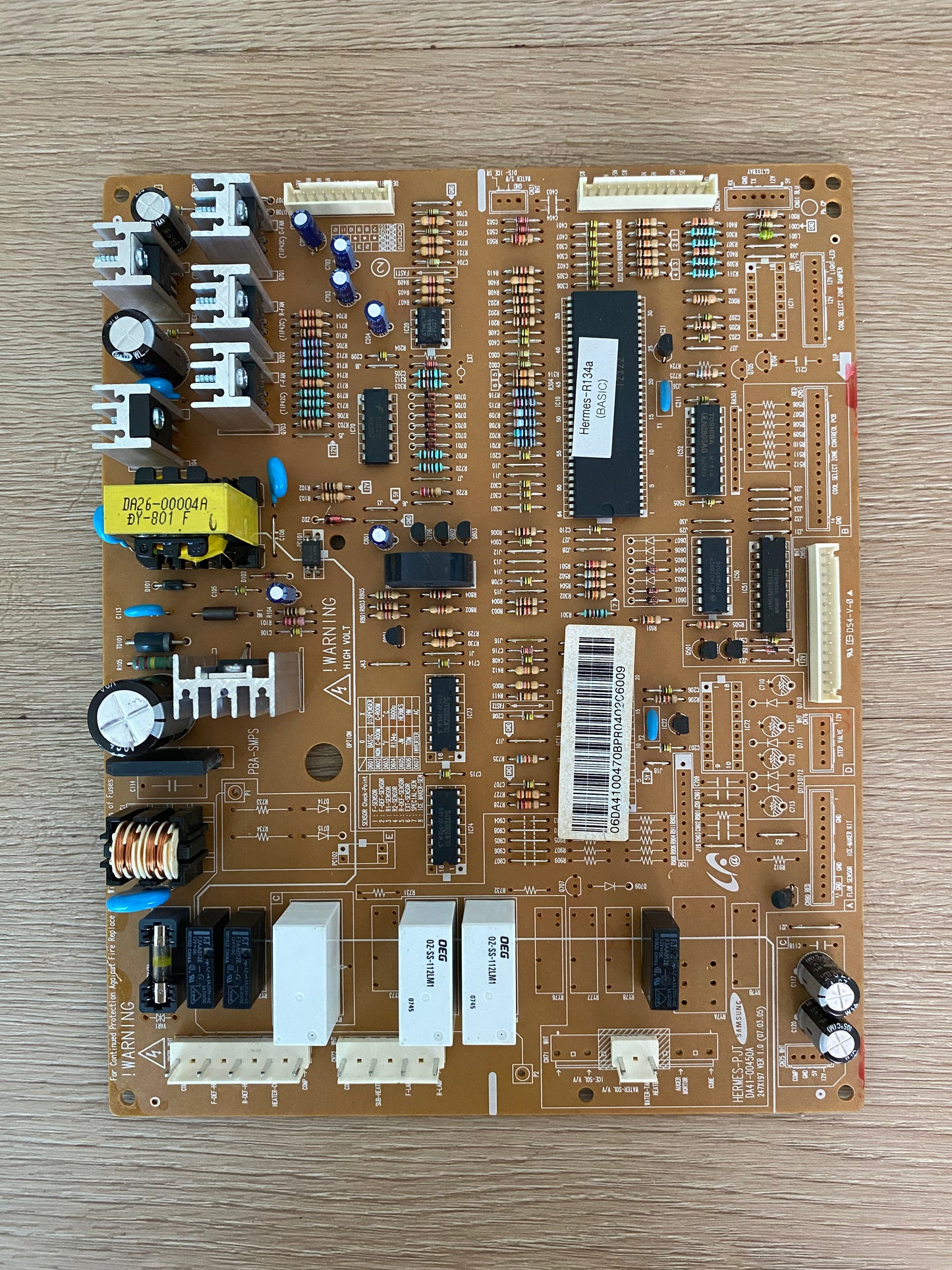 DA41-00450A VER 1.0 DA41-00470B Samsung fridge main power board PCA PCB