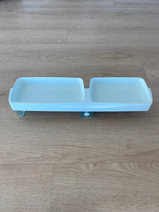 1446878 Electrolux Kelvinator Simpson Westinghouse fridge door double dairy shelf bin tray insert guard