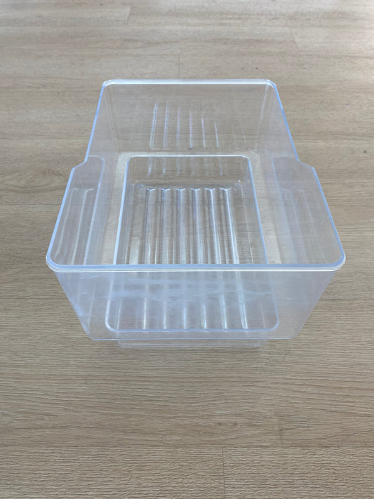836522 Fisher & Paykel fridge freezer small storage bin crisper vegetable drawer on tray