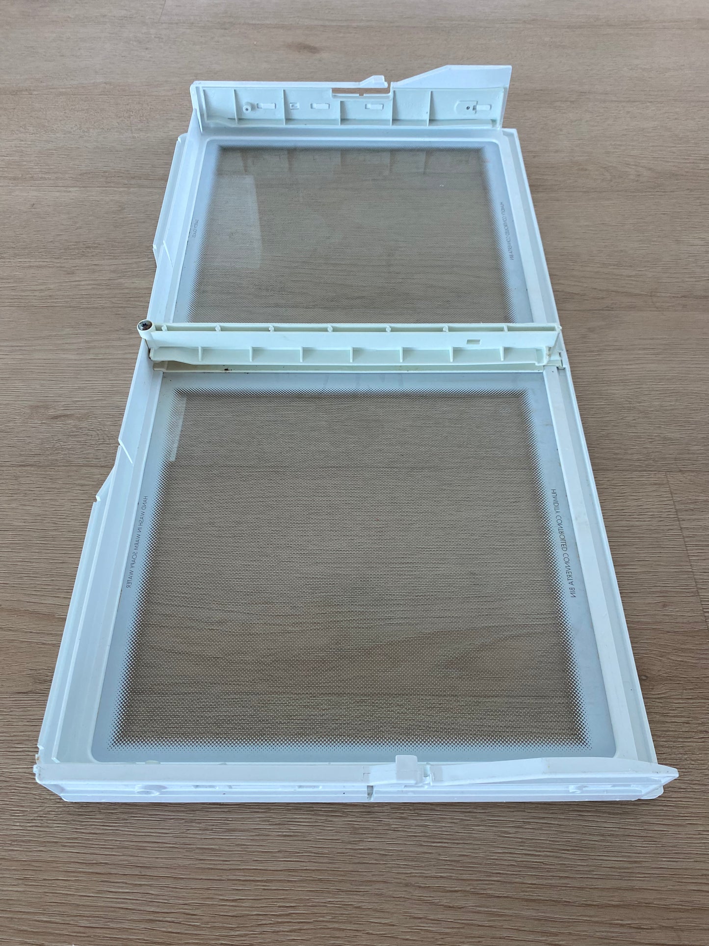 1451247 1461070 Westinghouse fridge crisper cover glass shelf drawer lid assembly assy