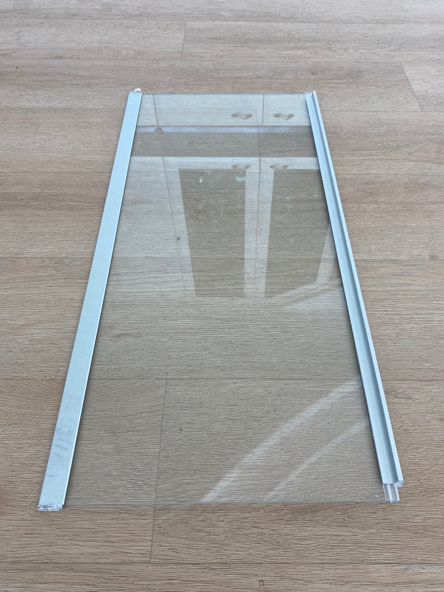 836751 836751P Fisher & Paykel fridge silver trim glass shelf assembly assy FITS ALL 790mm CABINETS
