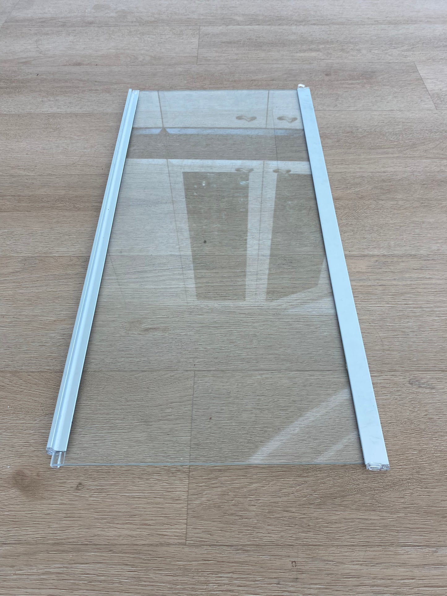 836751 836751P Fisher & Paykel fridge silver trim glass shelf assembly assy FITS ALL 790mm CABINETS