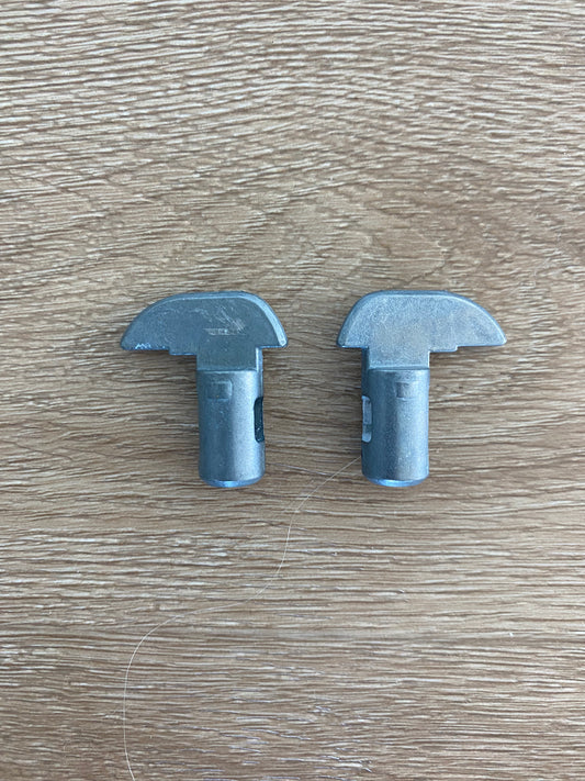 837182P 860795P Fisher & Paykel fridge freezer flat handle boss kit pair (2 pack)