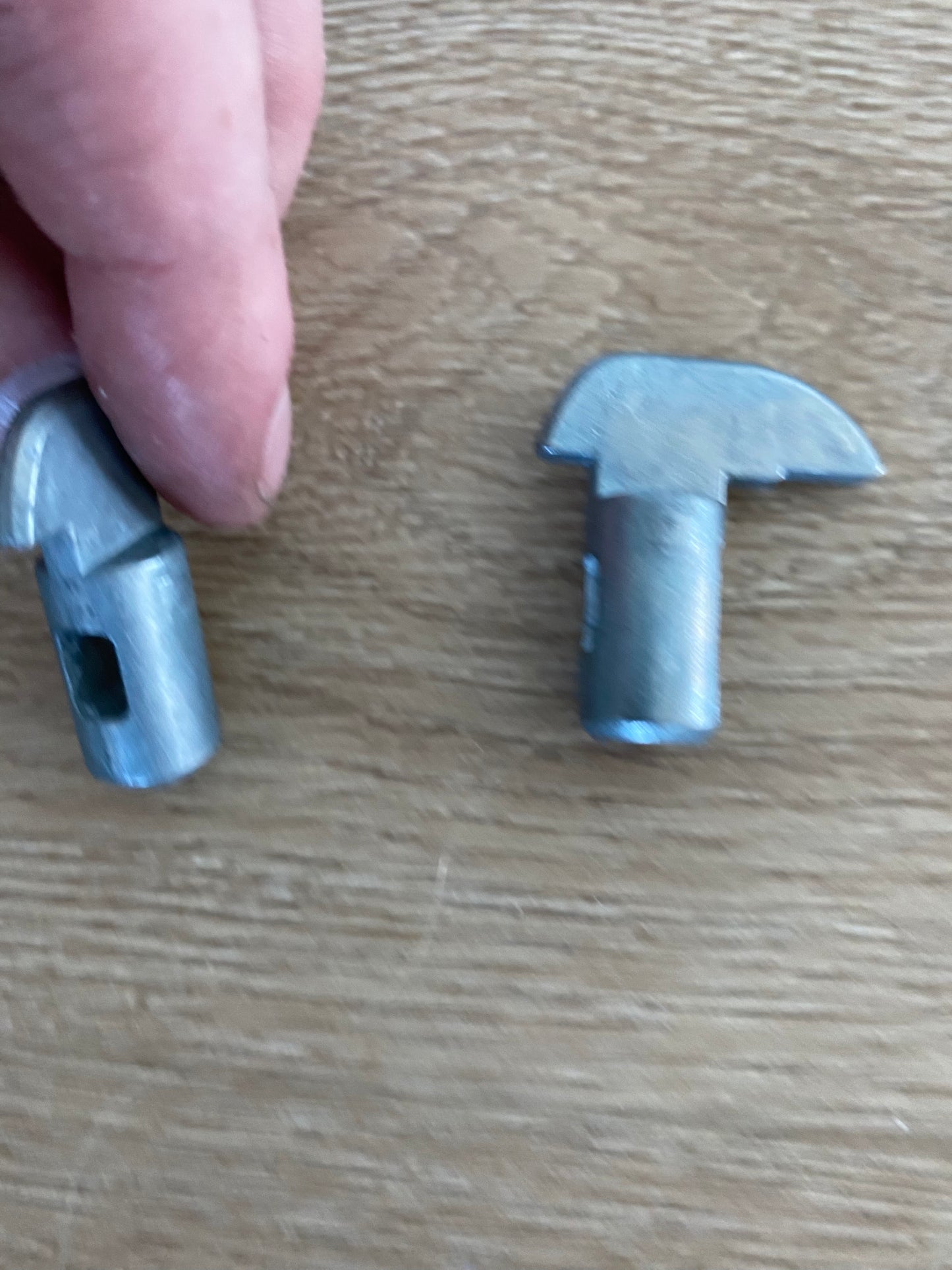 837182P 860795P Fisher & Paykel fridge freezer flat handle boss kit pair (2 pack)