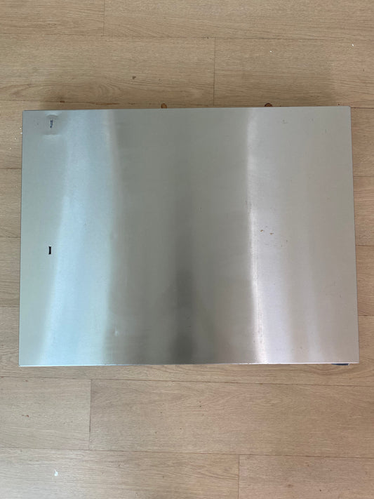 374027P 821006P Fisher & Paykel fridge stainless steel FREEZER DOOR right hand side RHS RH hinge 790mm x 613mm FITS E522B