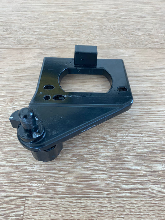1447211 50289255007 Westinghouse fridge freezer bottom hinge plate LHS LH left hand side