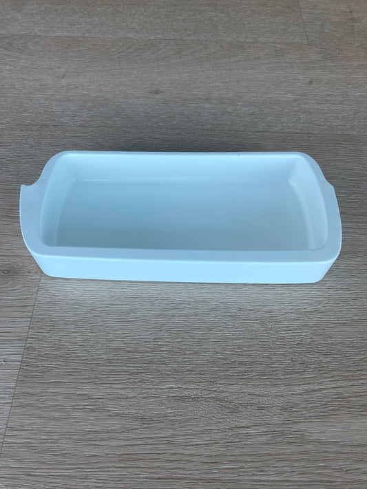882690 Fisher & Paykel fridge door LHS LH small half width shelf bin guard tray insert left hand side FITS ALL 680mm CABINETS