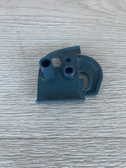 814621 Fisher & Paykel fridge freezer CLOSING HOOK DOOR STOP RHS RH right hand side