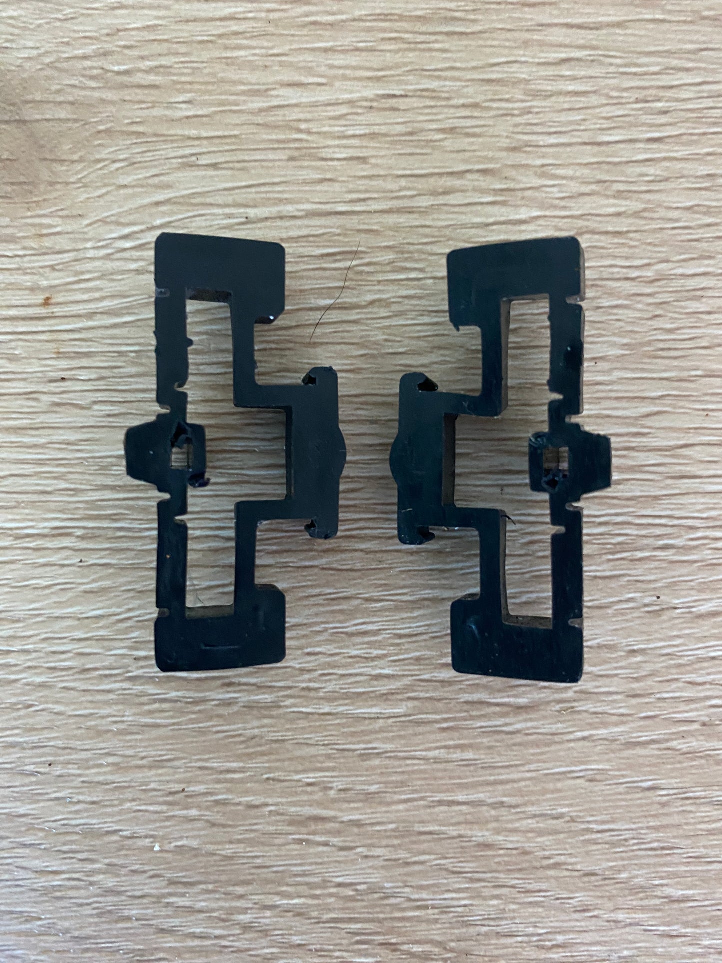 836520P 836520 Fisher & Paykel stop slide clip arm guide rail rubber bumper PAIR 2 PACK