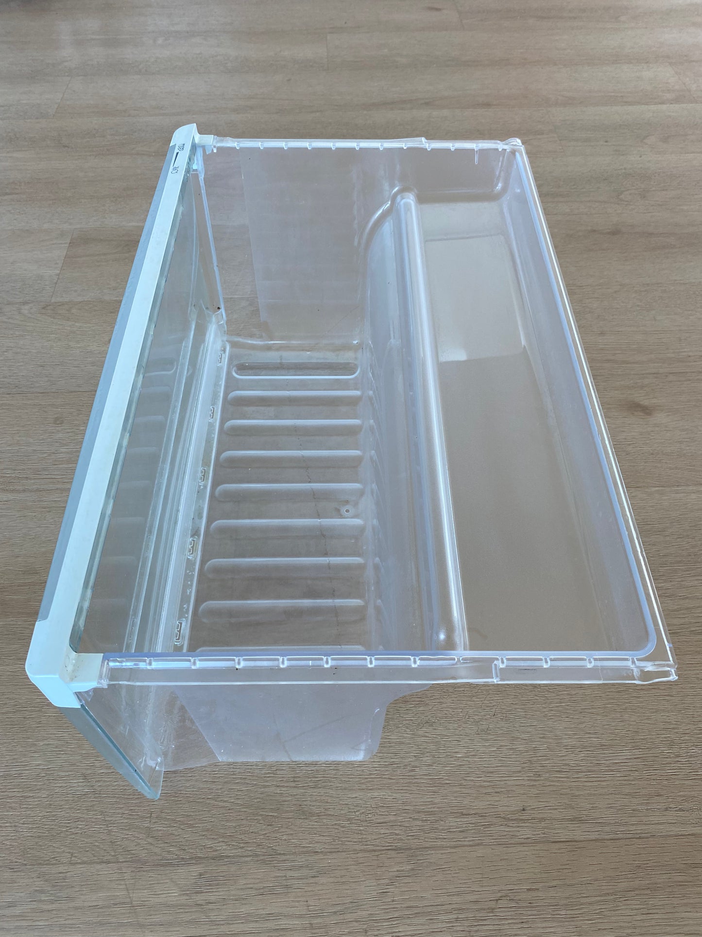 1451414 1451513 4055922225 Westinghouse top mount fridge crisper bin rear + facia assembly assy TOP MOUNT FRIDGE ONLY