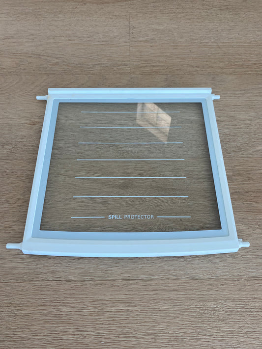 MHA618422 AHT72909701 LG fridge FREEZER MEDIUM GLASS SHELF lines