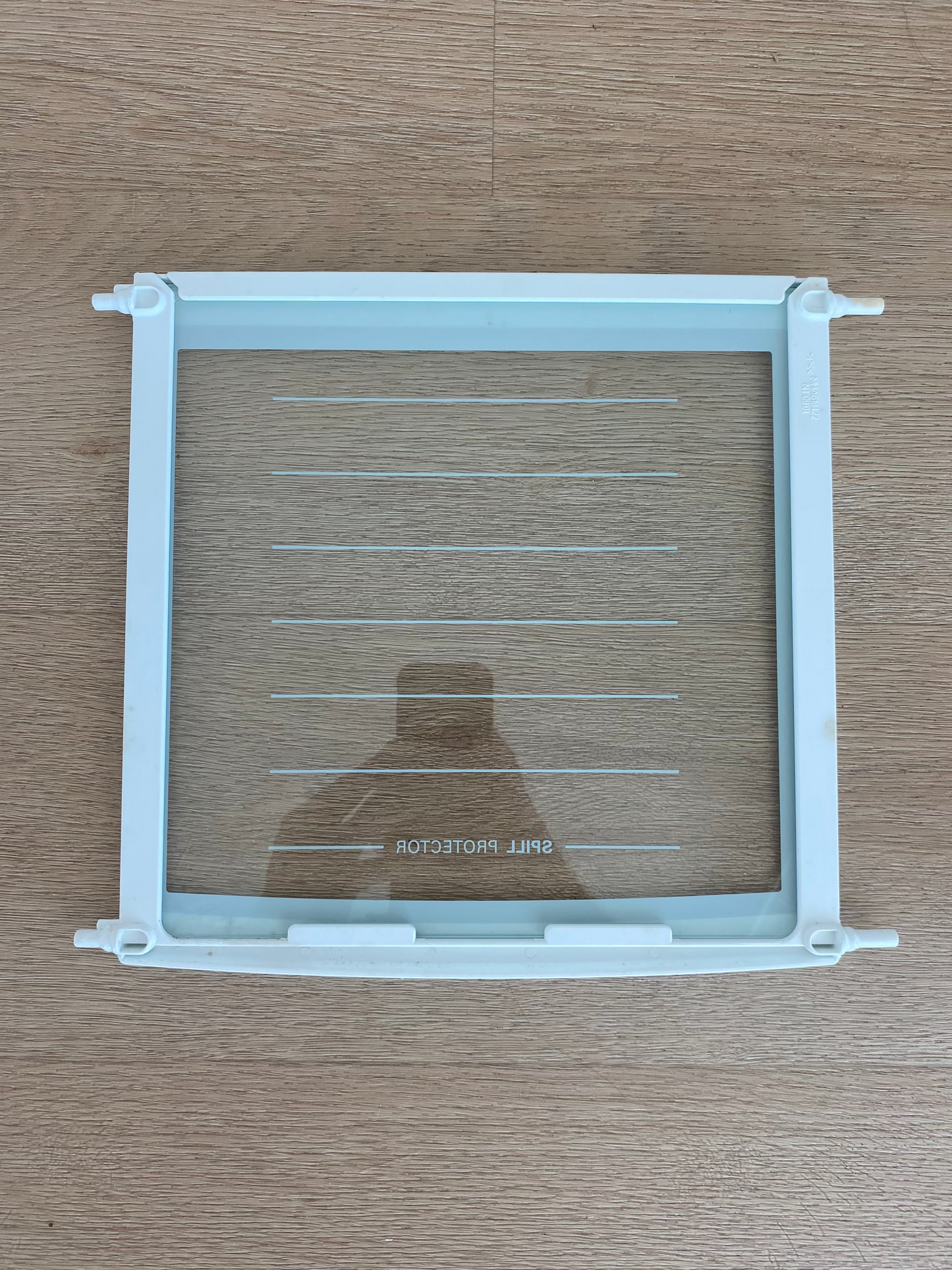 MHA618422 AHT72909701 LG fridge FREEZER MEDIUM GLASS SHELF lines