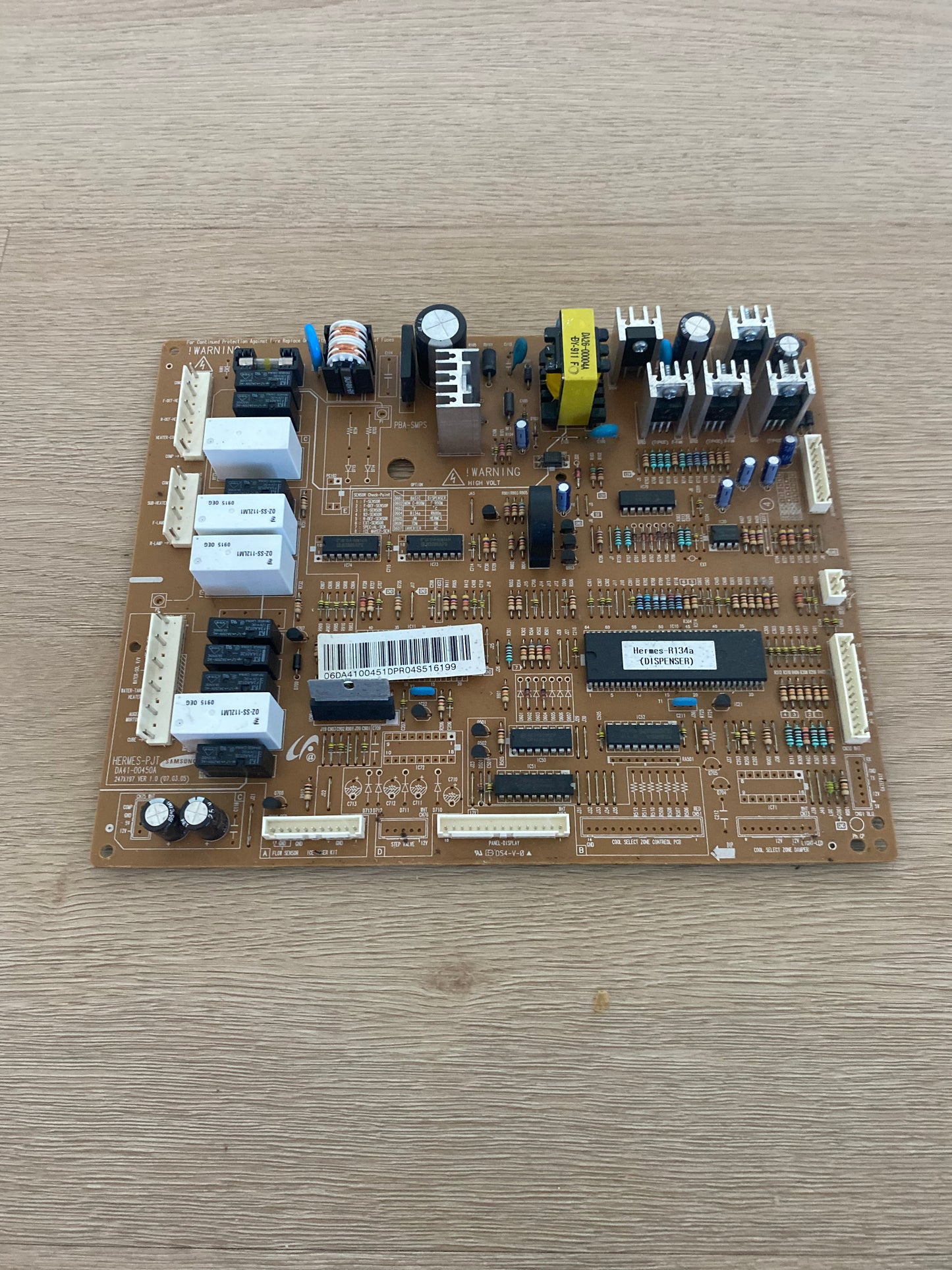 DA41-00451 DA41-00451D Samsung fridge freezer PCB PCA main power control board
