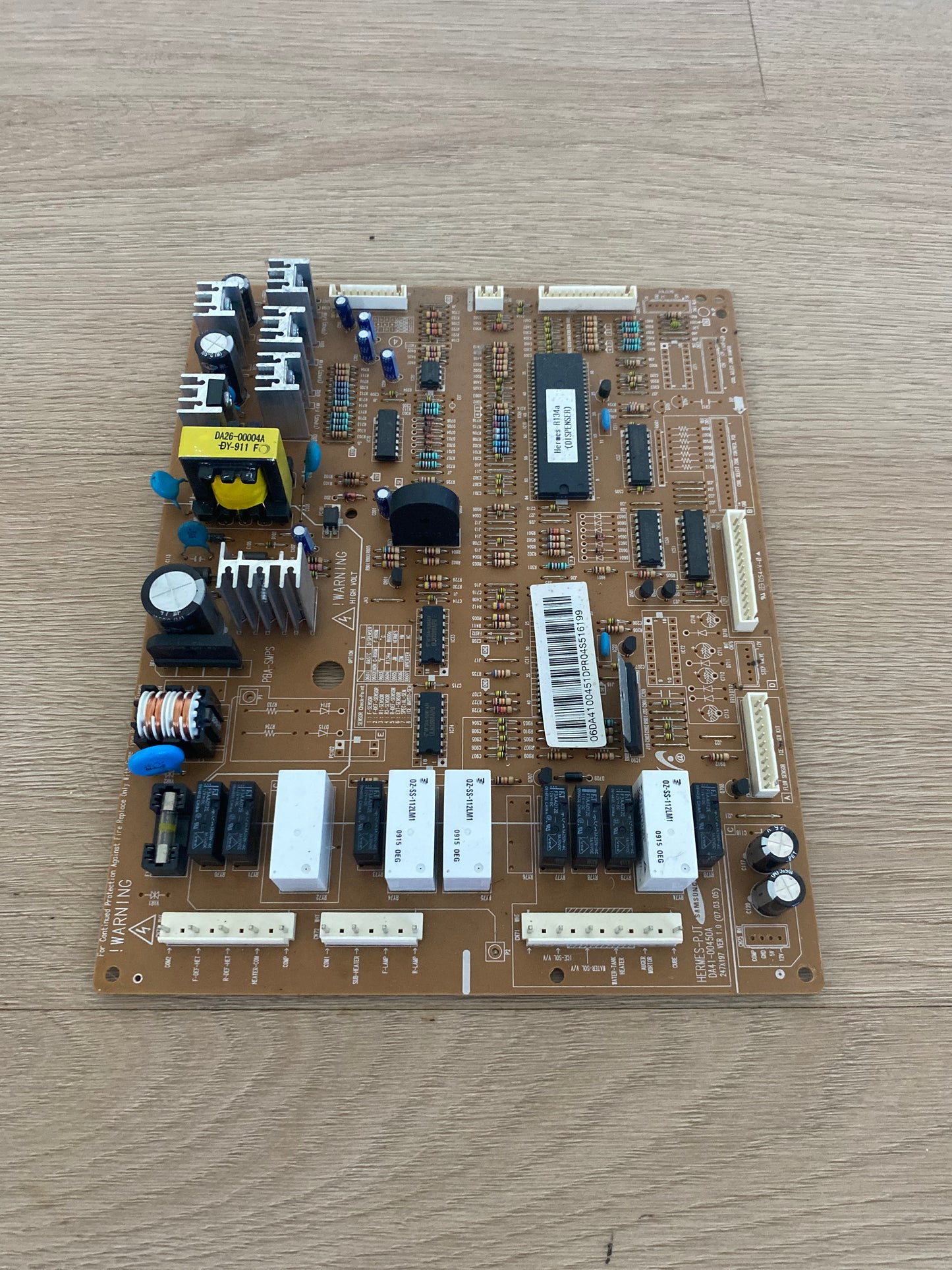 DA41-00451 DA41-00451D Samsung fridge freezer PCB PCA main power control board