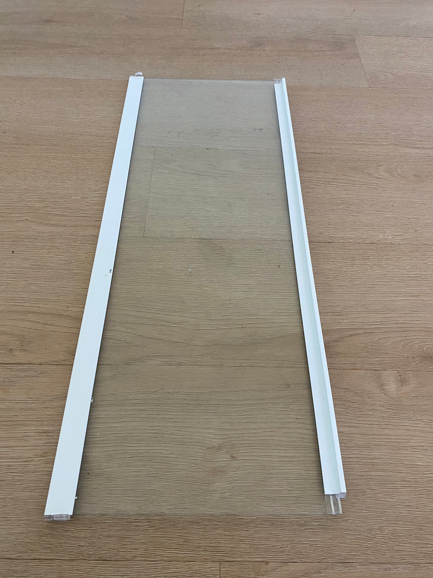 Fisher & Paykel fridge FREEZER GLASS SHELF white trim FITS E521T