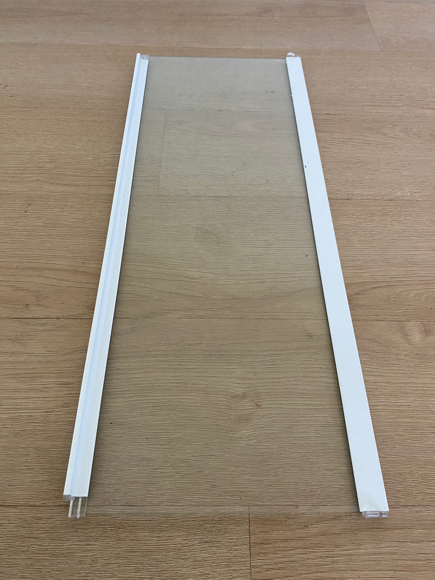 Fisher & Paykel fridge FREEZER GLASS SHELF white trim FITS E521T