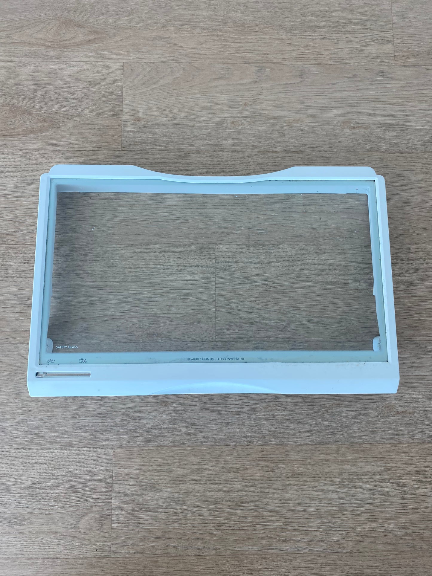 1448304 Electrolux Kelvinator Simpson Westinghouse fridge crisper cover glass shelf assembly