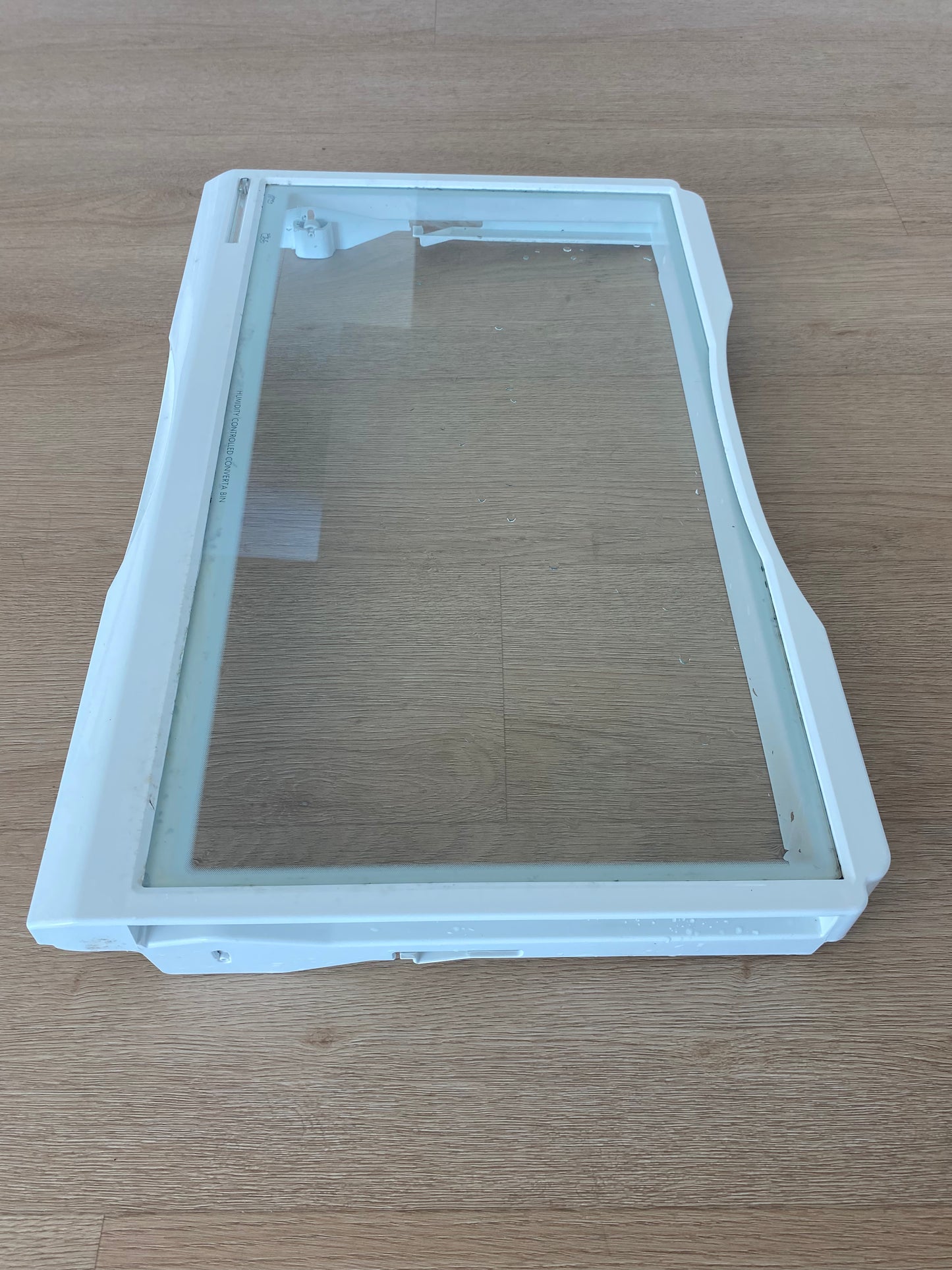 1448304 Electrolux Kelvinator Simpson Westinghouse fridge crisper cover glass shelf assembly