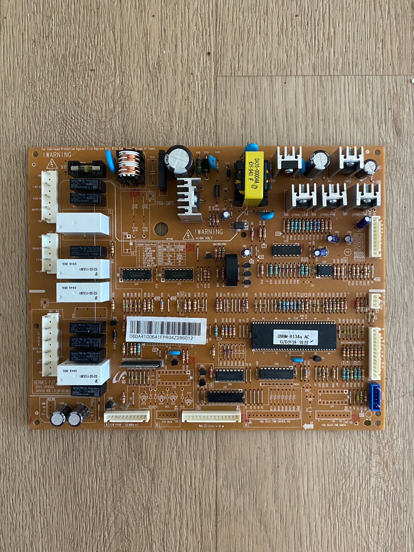 DA41-00641F DA41-00726F Samsung fridge freezer PCB PCA main power control board