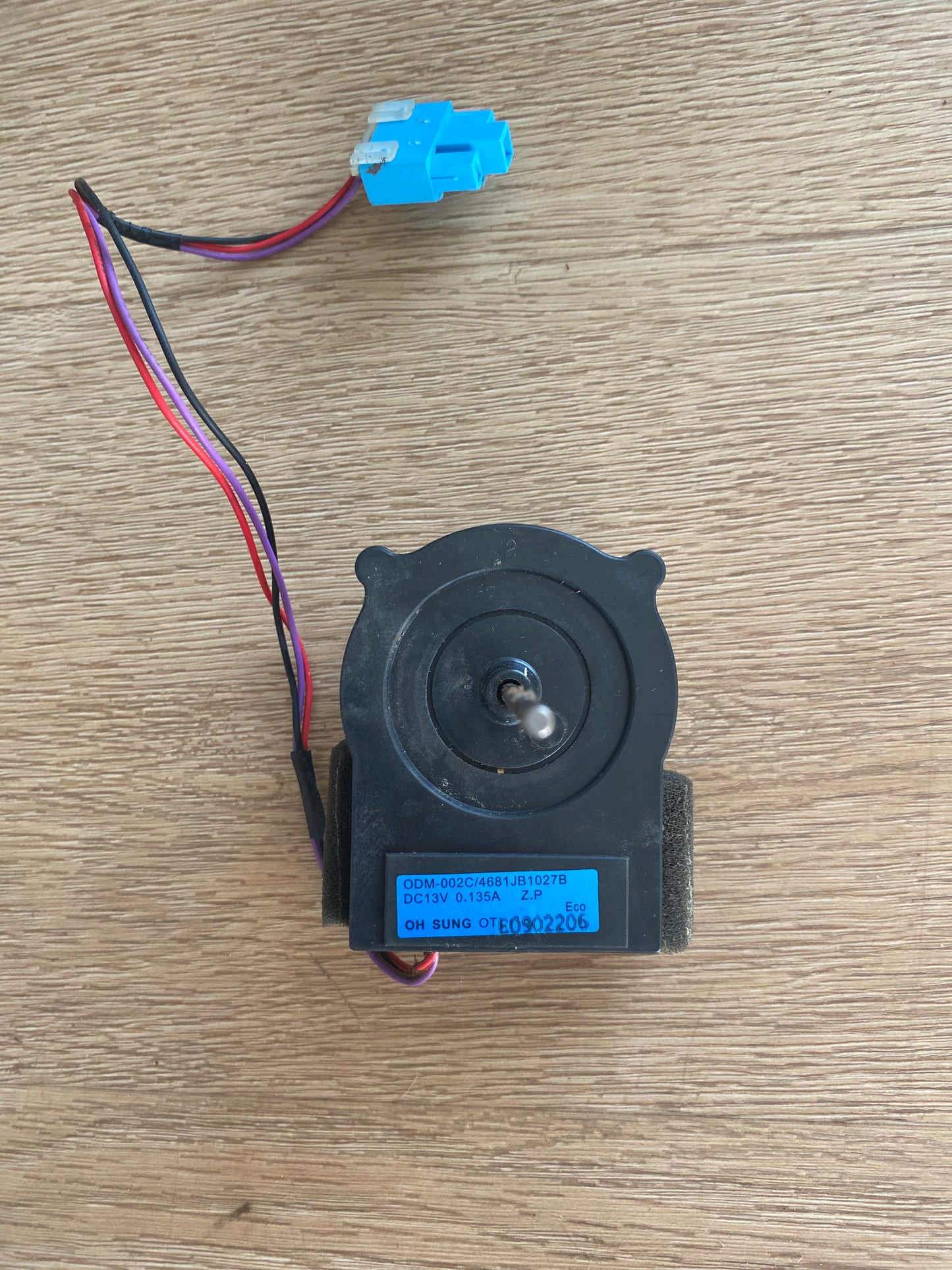 4681JB1027B LG side by side fridge condenser fan motor