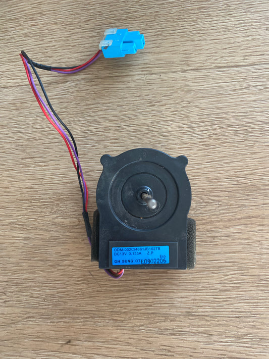 4681JB1027B LG side by side fridge condenser fan motor