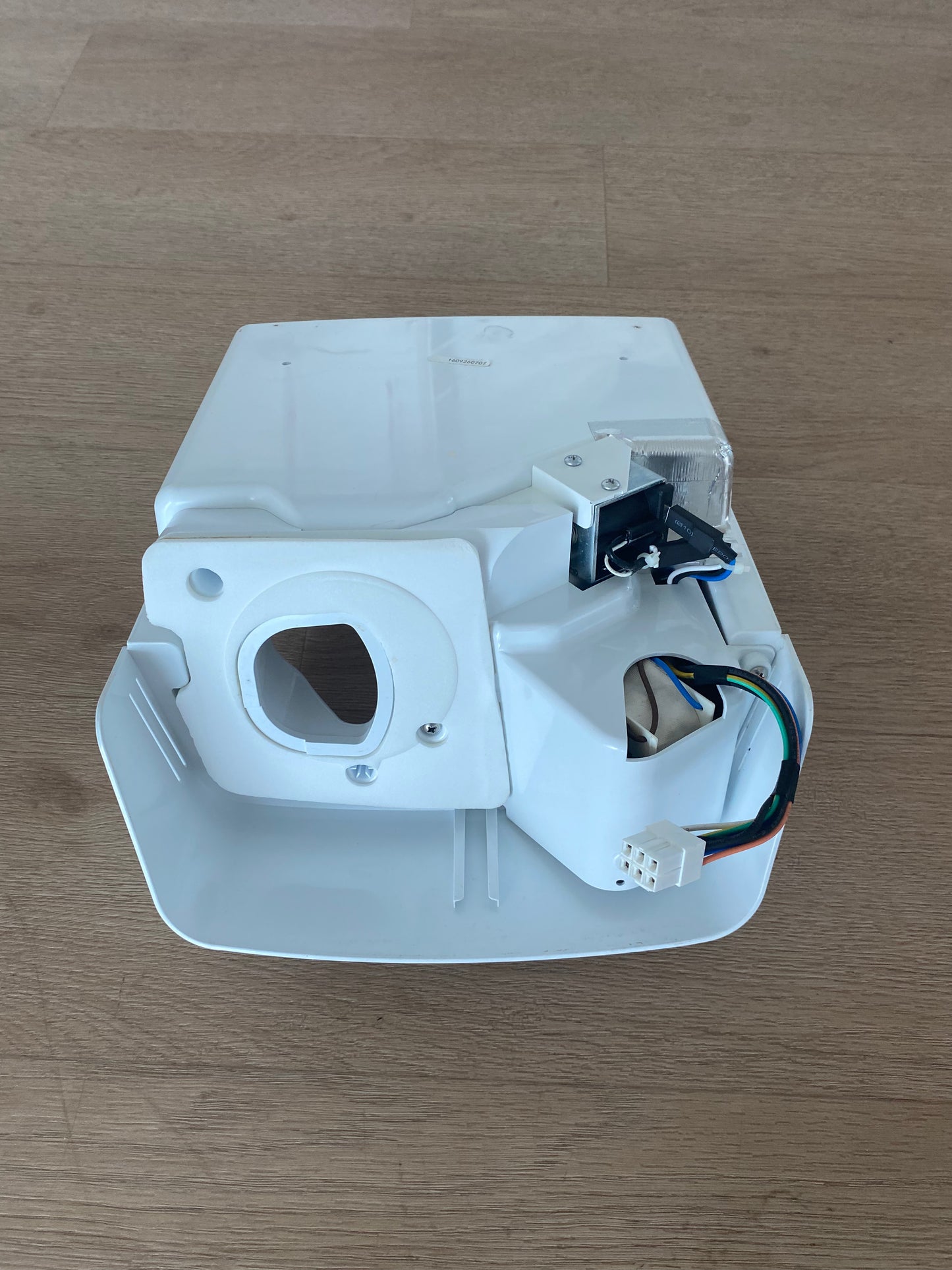 4055880076 890141994 Westinghouse side by side fridge freezer auger motor electric dispenser frame support assembly WSE6170SA WSE6170WA WSE6870SA WSE6870WA