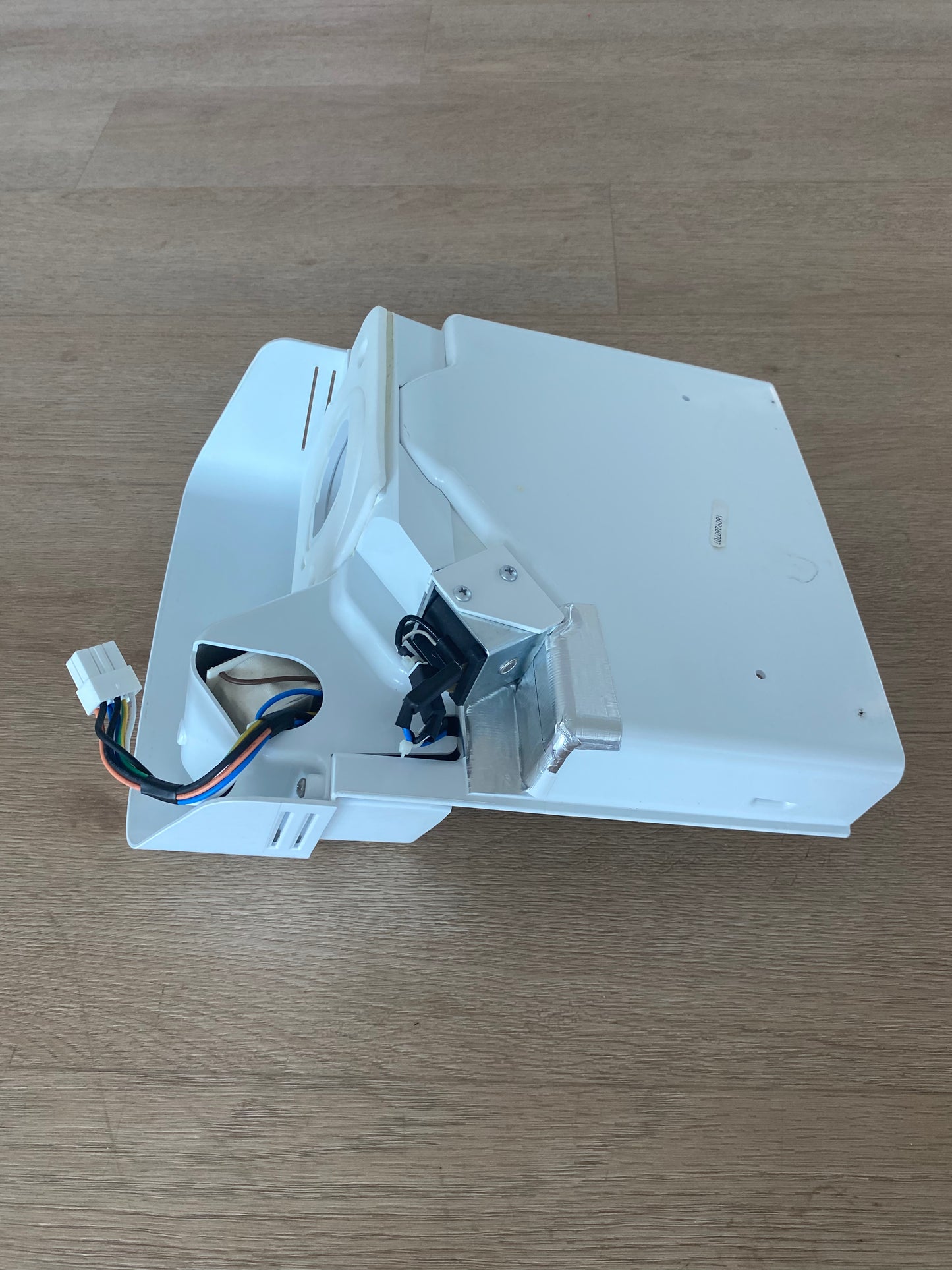 4055880076 890141994 Westinghouse side by side fridge freezer auger motor electric dispenser frame support assembly WSE6170SA WSE6170WA WSE6870SA WSE6870WA