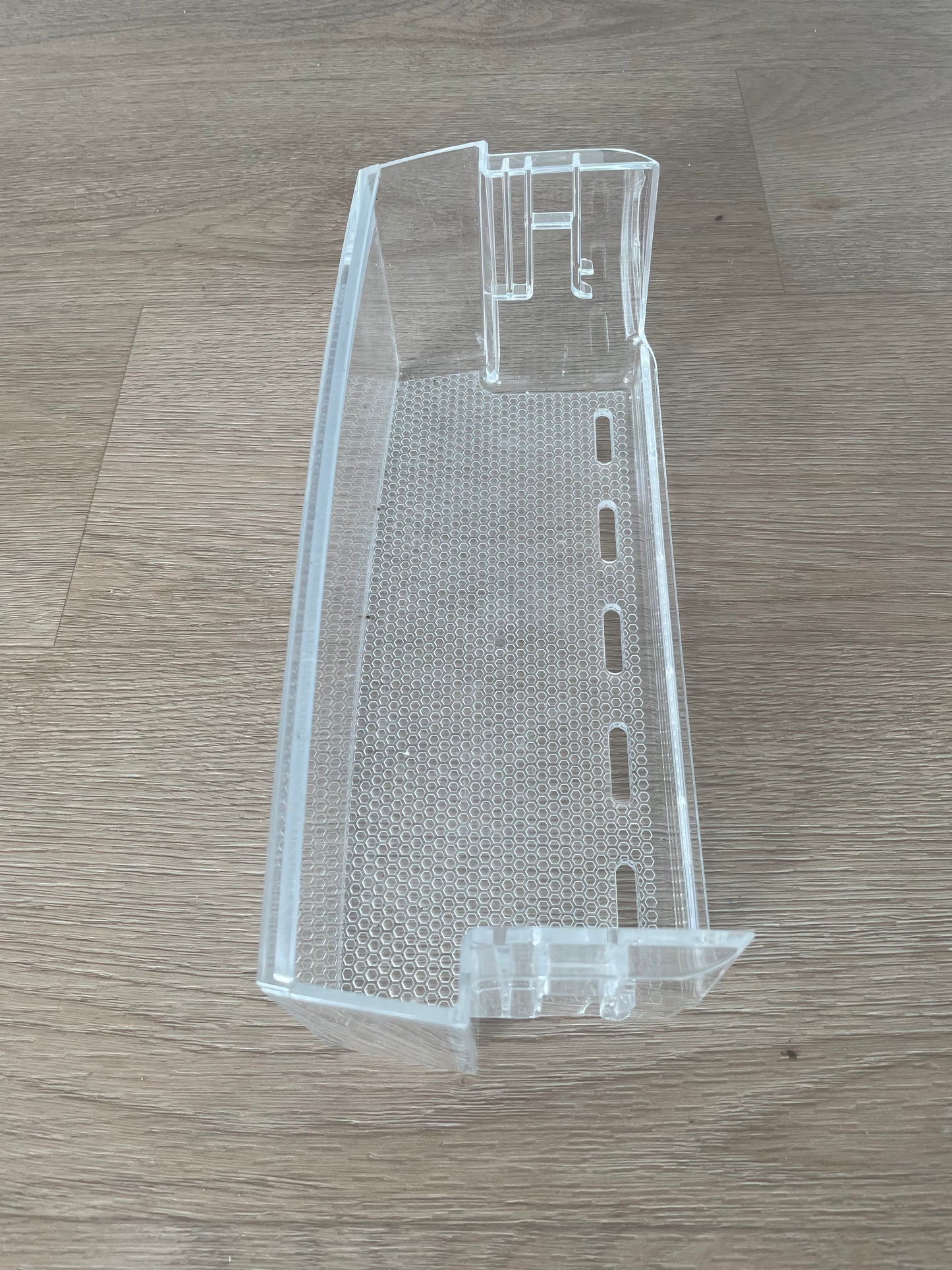 890148529 Westinghouse side by side fridge LOWER FREEZER DOOR SHELF bin guard insert tray
