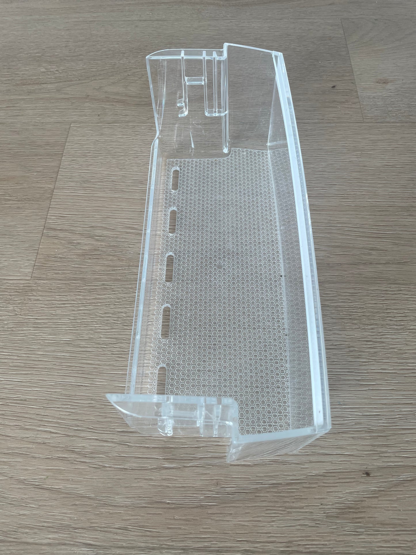 890148529 Westinghouse side by side fridge LOWER FREEZER DOOR SHELF bin guard insert tray