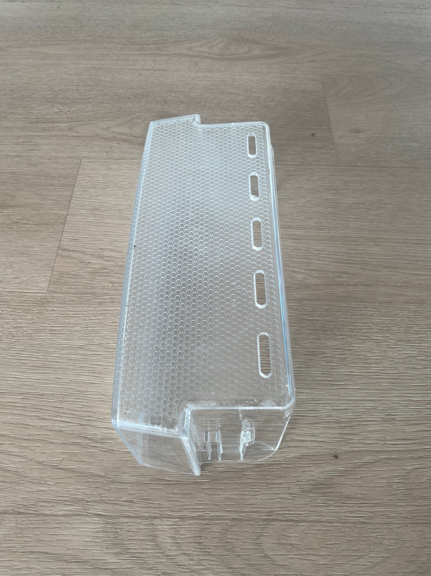 890148529 Westinghouse side by side fridge LOWER FREEZER DOOR SHELF bin guard insert tray