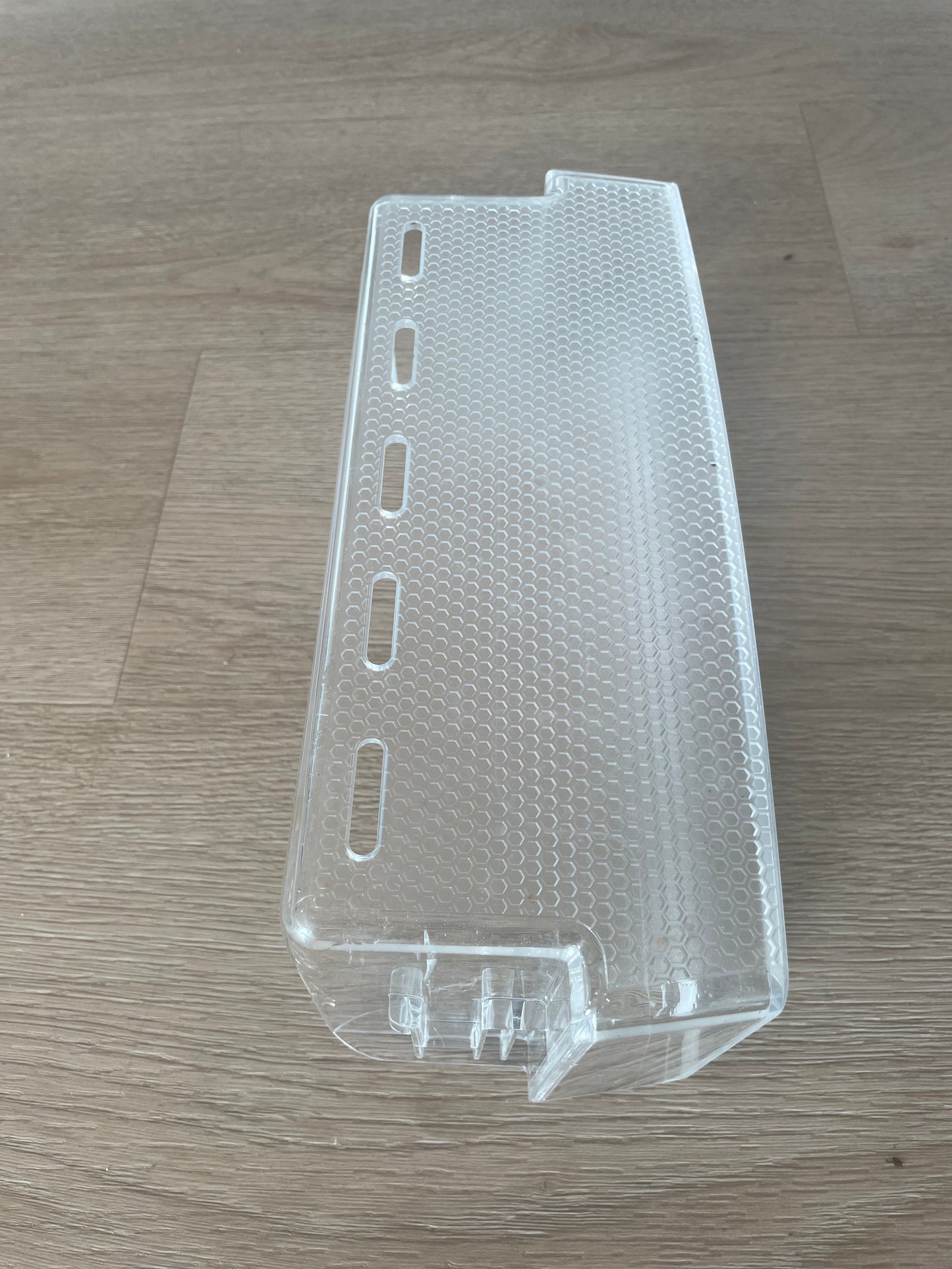 890148529 Westinghouse side by side fridge LOWER FREEZER DOOR SHELF bin guard insert tray