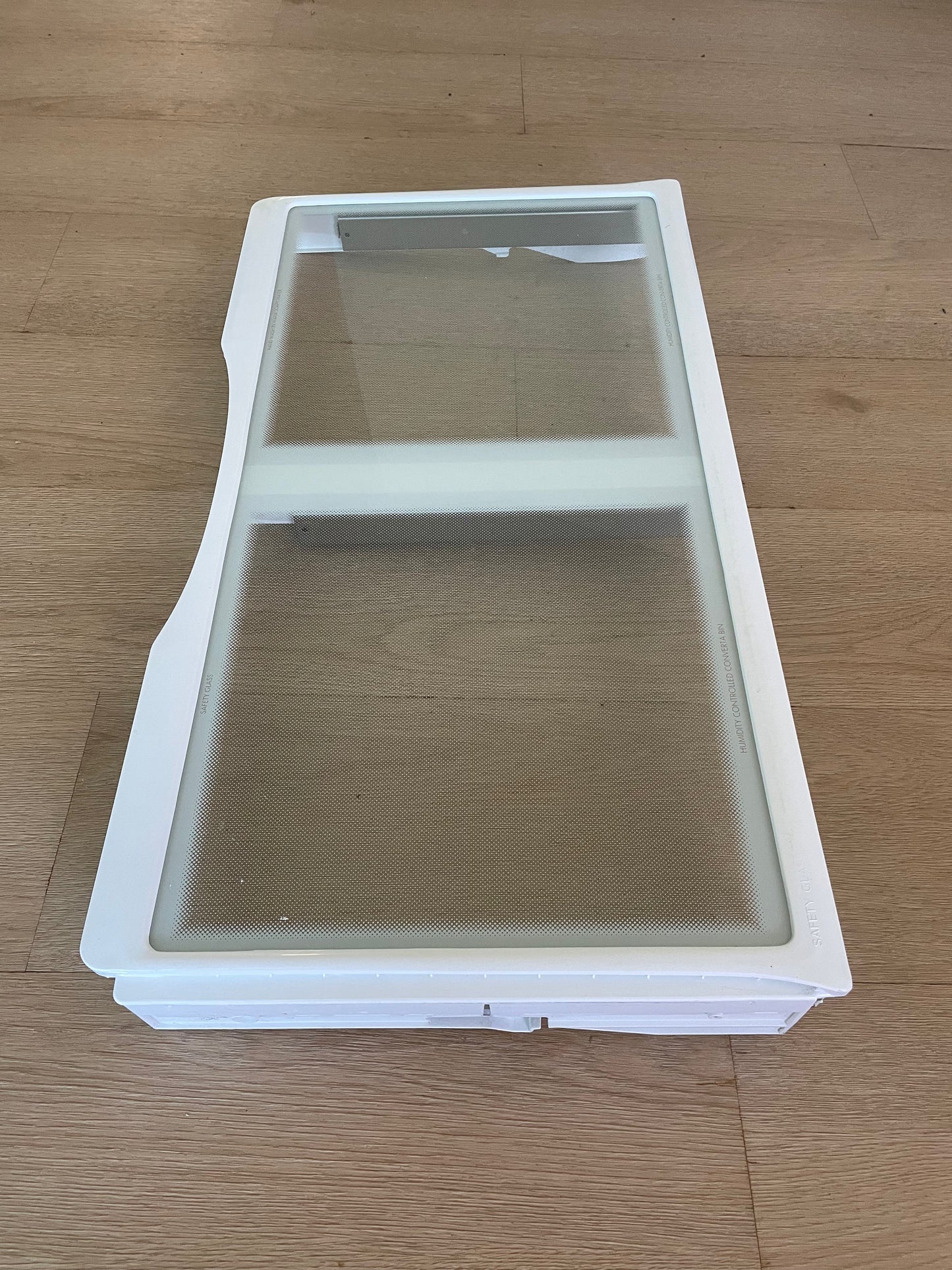 1452277 1461069 Westinghouse fridge glass shelf crisper cover lid + rails runners extension arms