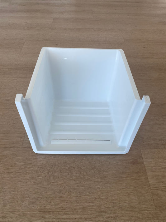 890129739 Westinghouse side by side fridge lower bottom freezer drawer bin basket storage container rear case