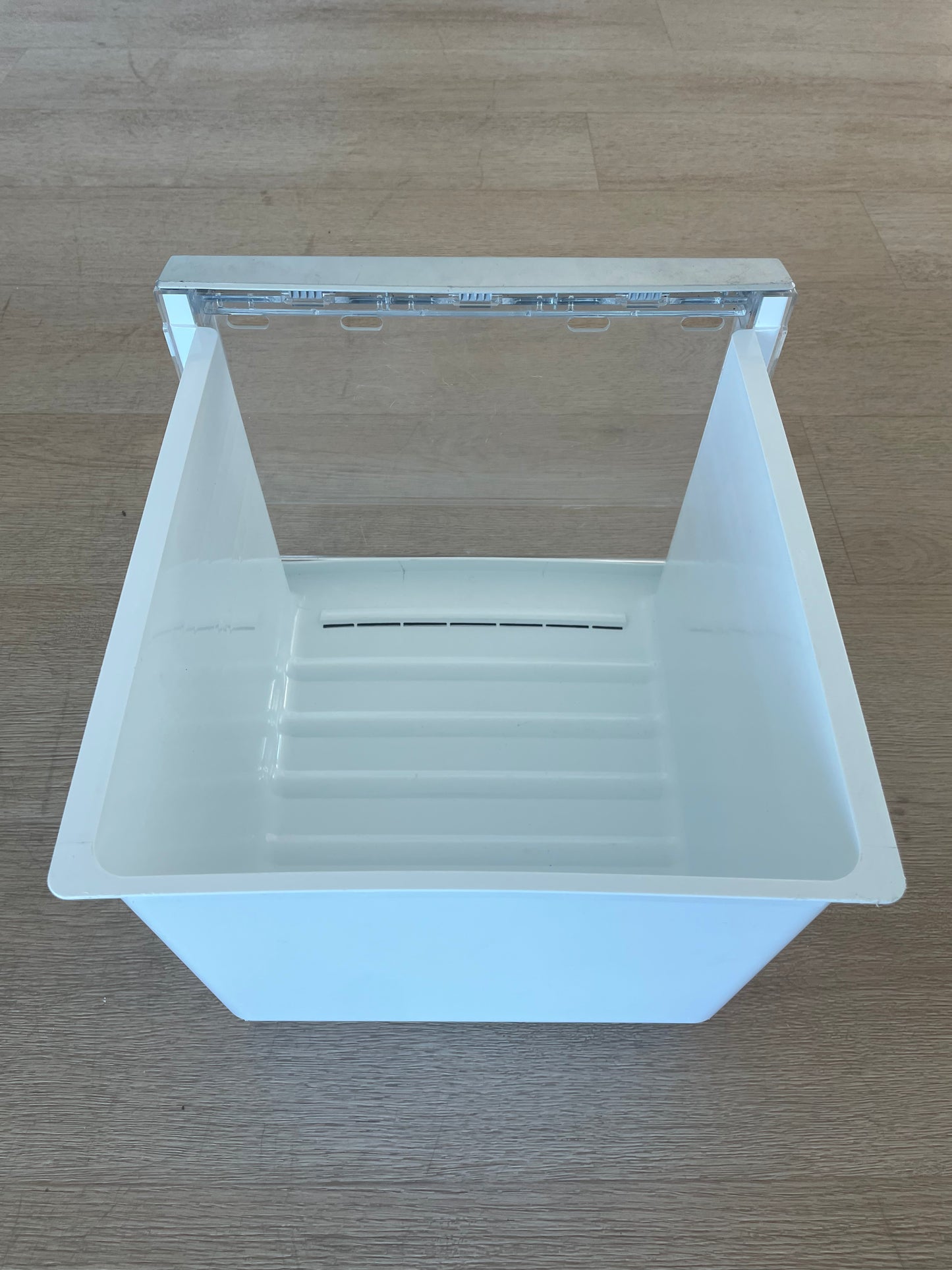 890129731 890142709 Westinghouse side by side fridge upper top freezer drawer bin basket storage container + front facia cover lens mask