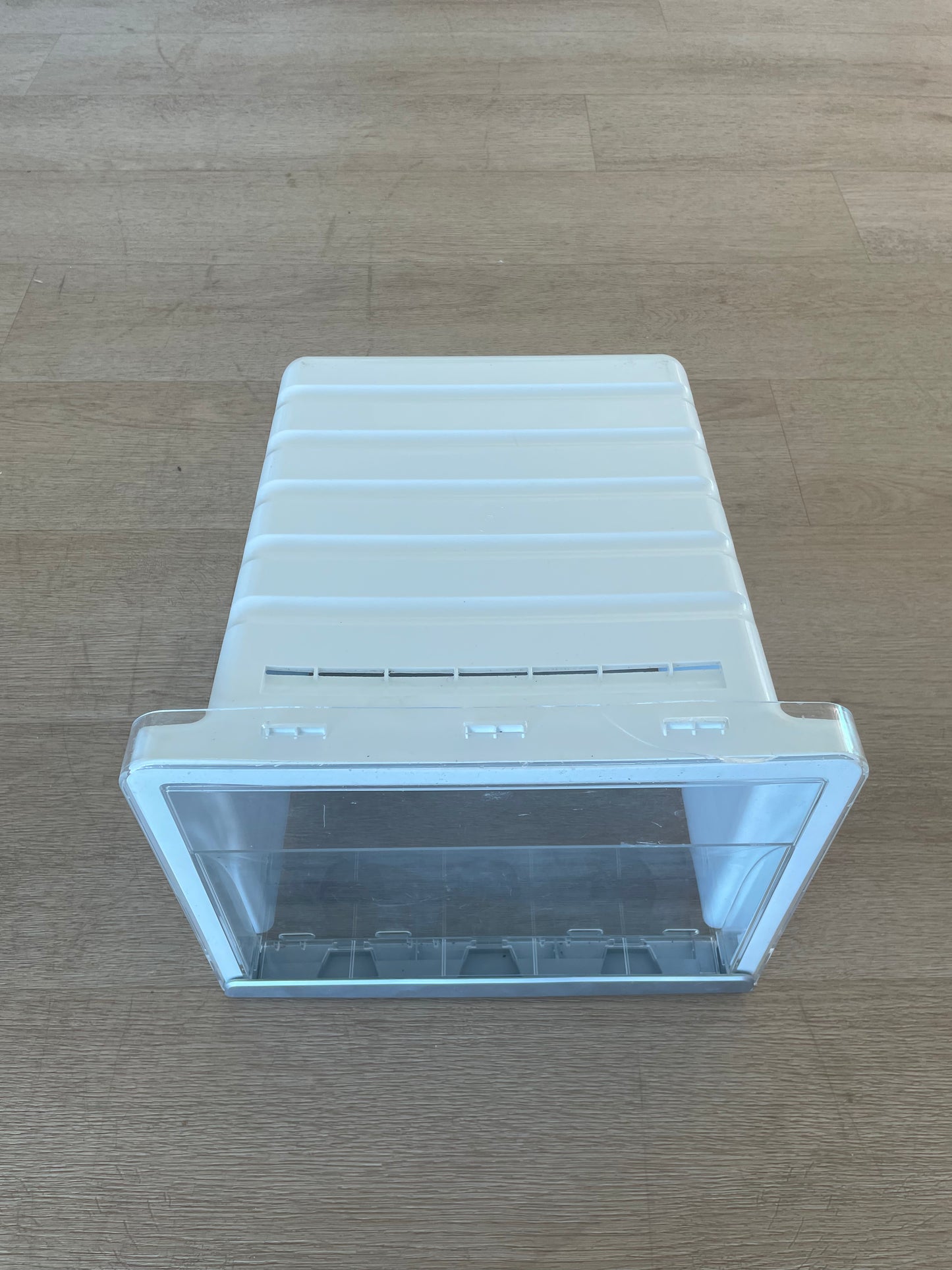 890129731 890142709 Westinghouse side by side fridge upper top freezer drawer bin basket storage container + front facia cover lens mask