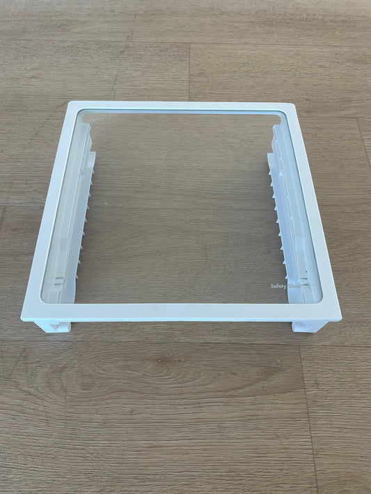 890143031 890128726 890128735 Westinghouse side by side fridge UPPER TOP FREEZER LENS DRAWER GLASS SHELF + RAILS